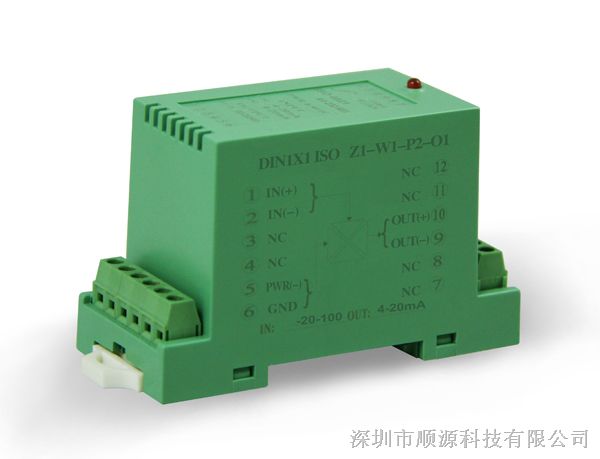 DIN1*1 ISO Z-W-P-O converter