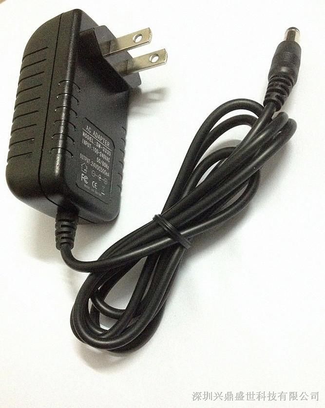 供应插墙式12V1A电源适配器