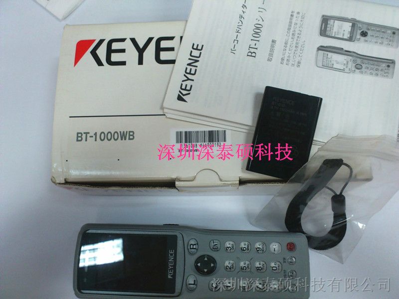 供应基恩士KEYENCE 超小型移动条码读取器BT-1000WB 现货供应