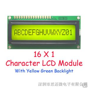 供应小字符液晶屏LCD16*1