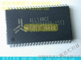 【AS7C3409815TI】/ALLIANCE SEMICONDUCTOR新思汇热门型号