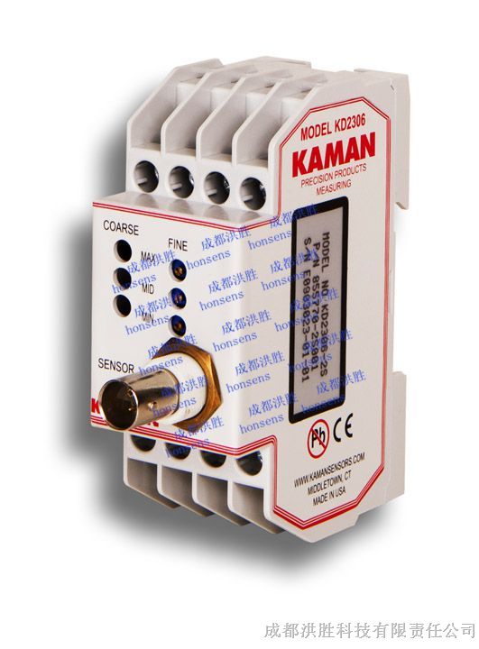 供应KAMAN电涡流传感器KD2306测量轴缝隙的应用