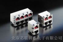 德国恩尼ERNI连接器> MJD系列模块插座> RJ45 2X6 2X8