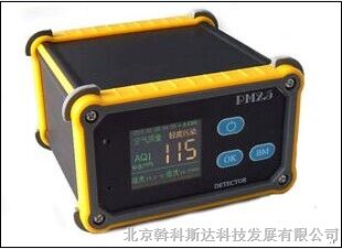 供应泵吸式PM2.5环境空气质量检测报警仪