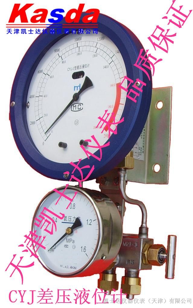 供应MZC-ⅡA型组合差压液位计，低温贮罐车组合式差压液位计