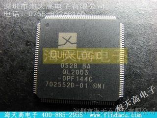 ƹӦQUICKLOGIC/QL2003-0PF144C,ߵ