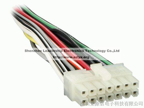 供应多芯14pin汽车导线 车内线束 电子线连接线wiring harness cable