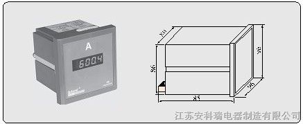 供应CL72-AV,CL72-AV3单相三相电压表