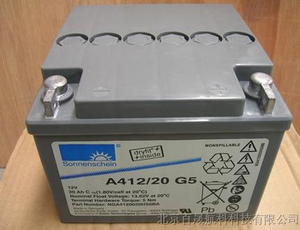 德国阳光蓄电池A412/32G6授权总代理
