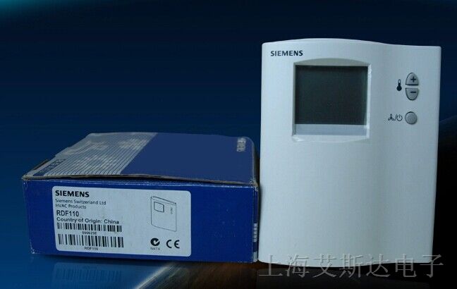 供应西门子Siemens 带LCD电子式风机盘管房间温控器 RDF110