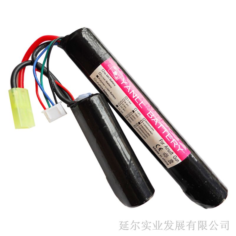 供应动力CS模型电池 玩具双胞胎锂电池9.6V 1500mAh