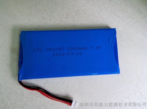 供应384797PL-2000mAh 7.4V聚合物锂电池－聚合物锂电池图片