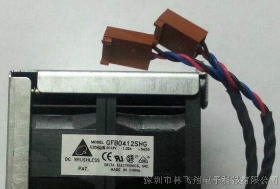 供应台达 4048 GFB0412SHG-5A55 12V 1.02A 双机芯六线散热风扇