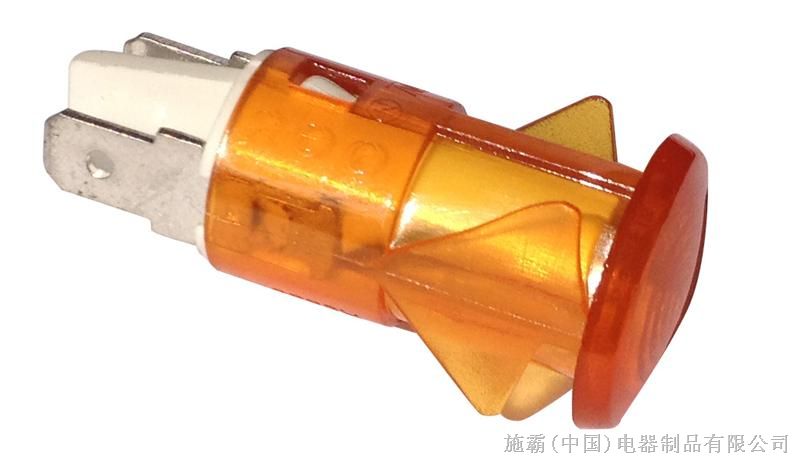 供应施霸电器LED指示灯，电源指示灯厂家，可带线12.3~12.6mm开孔，UL