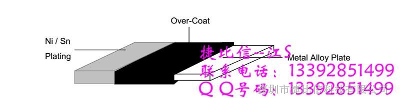 供应平衡车专用电阻0.007欧尺寸2512 2W 1% -捷比信现货