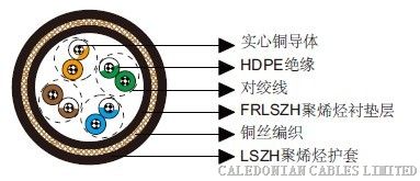 供应FIREGUARD系列PVC阻燃电缆FGD200 05RV-R
