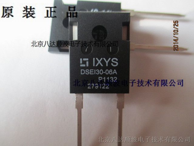 供应IXYS原装DSEI30-06A快恢复二极管 TO-247