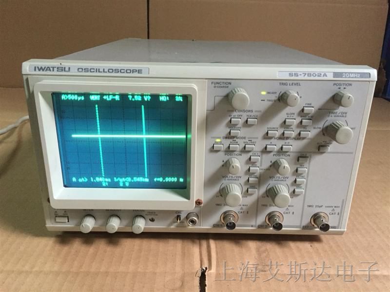 供应日本岩奇IWATSU CRT读出 频率直读示波器 ss-7802A