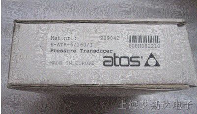 供应意大利ATOS阿托斯  E-ATR-6/160/I 压力传感器