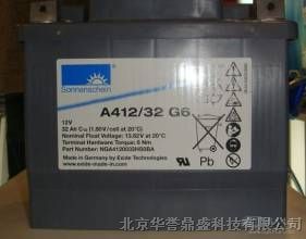 直销阳光蓄电池A412/32G6价格容量12v32ah