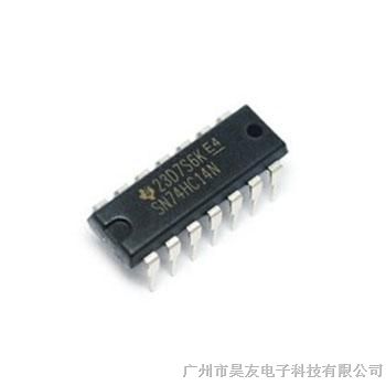 供应SN74HC14N DIP-14 TI　六反相斯密特触发器