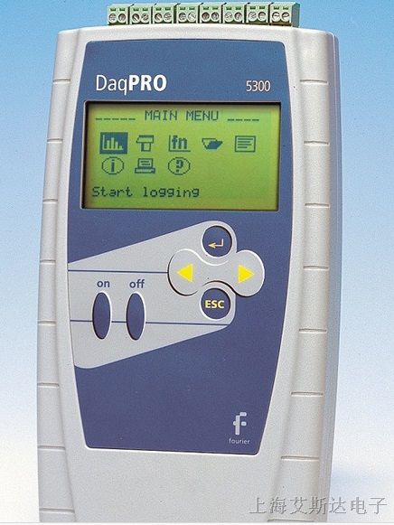 供应以色列Fourtec8通道温度数据记录 Daqpro 5300手持式数据记录仪HFM-4U多通道热流计