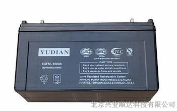 供应YUDIAN蓄电池6GFM-100Ah 12V100AH价格