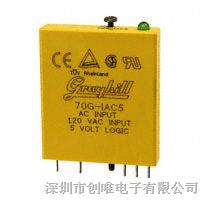 供应I/O 继电器模块 - 输入 70G-IAC5型号的继电器Grayhill代理商，原装，品质保证