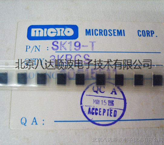 供应MIC原装SK19-T贴片肖特基二极管 SMB（DO-214AA）