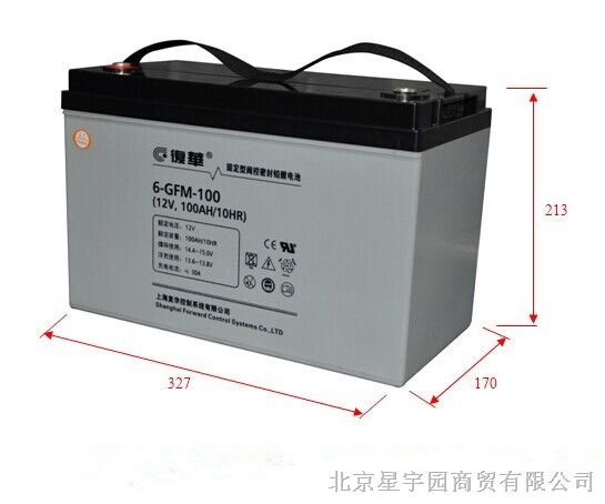 供应复华蓄电池6-GFM-100报价 12V100AH免维护UPS蓄电池